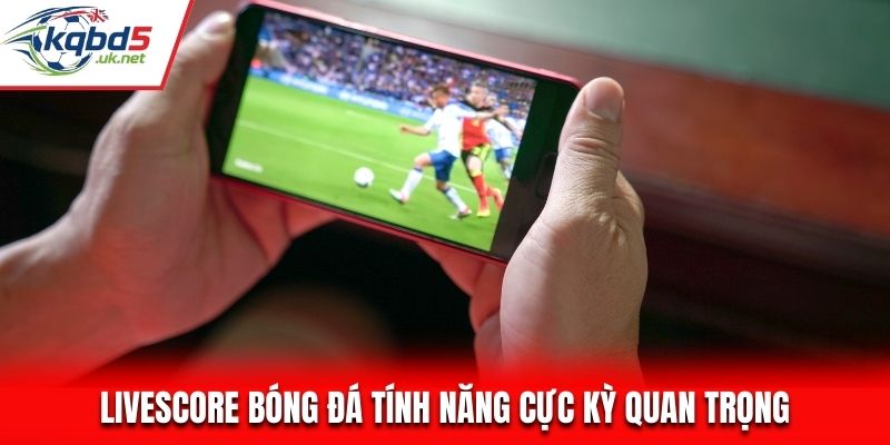 Livescore bóng đá tính năng cực kỳ quan trọng